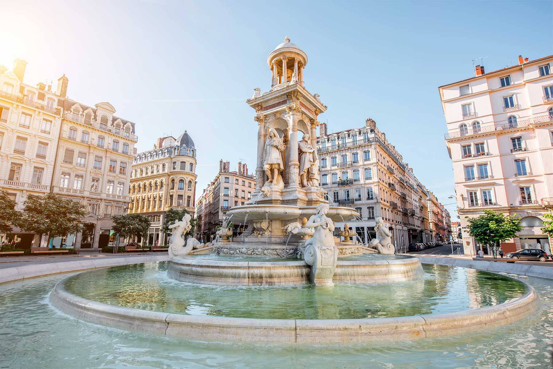 Fontaine des Jacobins à Lyon