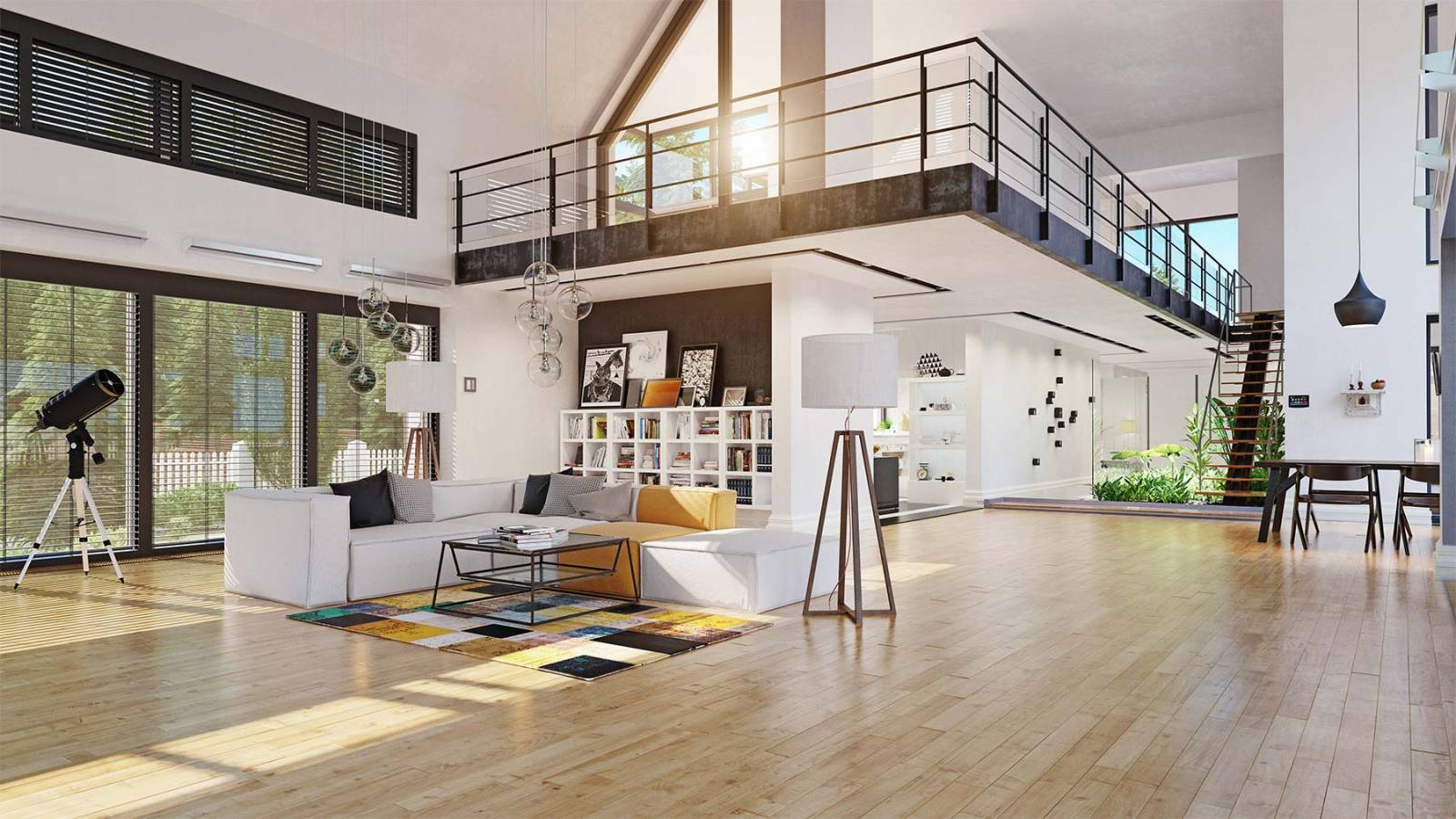 Intérieur contemporain haut de gamme